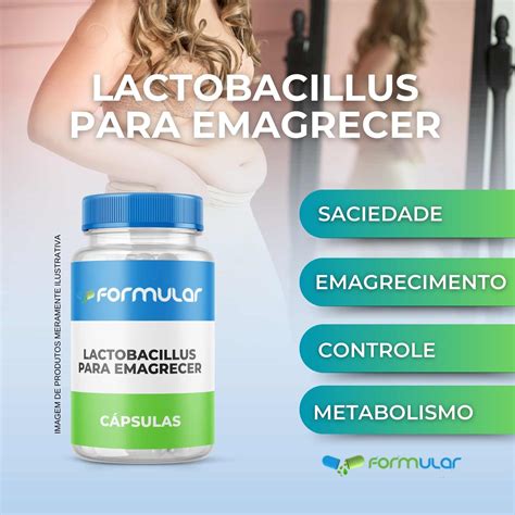 Probióticos para Emagrecer - 30 Cápsulas (Retardar o Esvaziamento Gástrico)