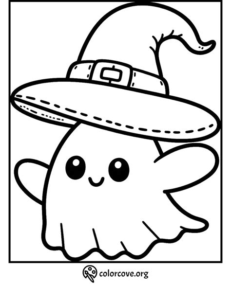 Cute Coloring Pages Ghost