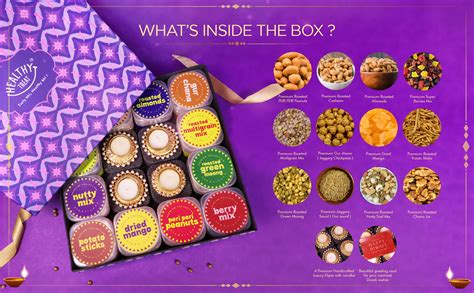 Super Snacker Premium Diwali Hamper - Roasted Snacks and Diyas ...