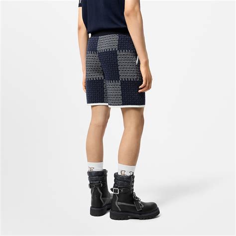 Damier Quilted Cotton Shorts - Ready-to-Wear | Louis Vuitton India