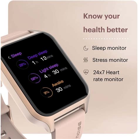 Buy NOISE COLORFIT BRIO SMARTWATCH (PINK) Online & Get Upto 60% OFF at ...