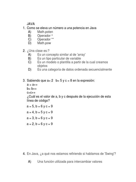 Image result for Examen Java