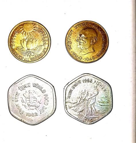 oldcoinwala 20 Paisa Commemorative Coins Com[lete Set Modern Coin ...