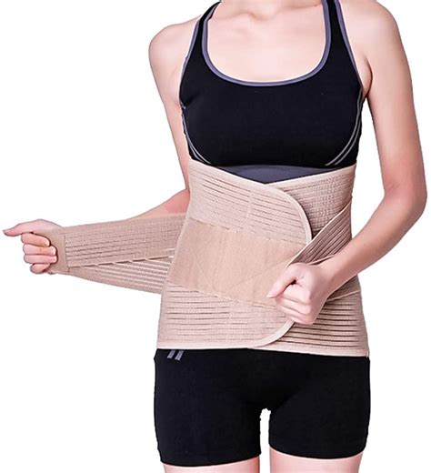 Back Brace Lumbar Support, Belt- Relief Lower Back Pain for Lifting Work Gym Posture Protection ...