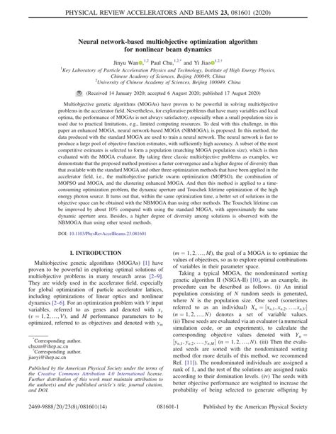 Multi-Objective Optimization Neural Network Algorithm 的图像结果