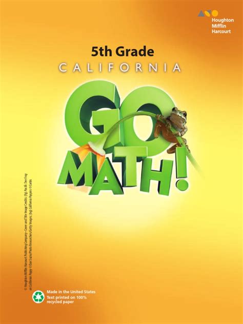 Image result for Go Math Grade 5 Homework