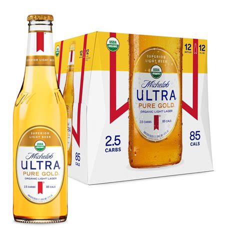 Michelob ULTRA Pure Gold Organic Lager Domestic Beer Nepal | Ubuy