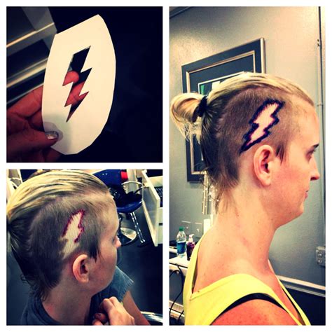 Lightning Bolt On Hair at Katie Jenkins blog