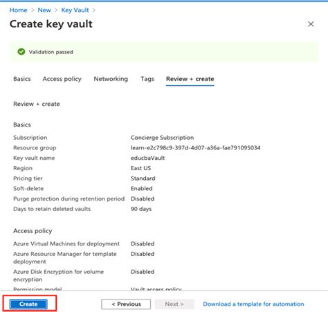 Image result for Create Azure Key Vault