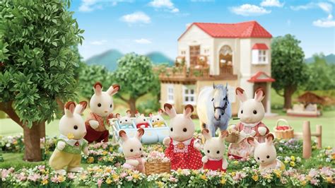 A Guide to Sylvanian Families: Pick Your Favorite Sylvanian Family | DK Blog - family of rabbit
