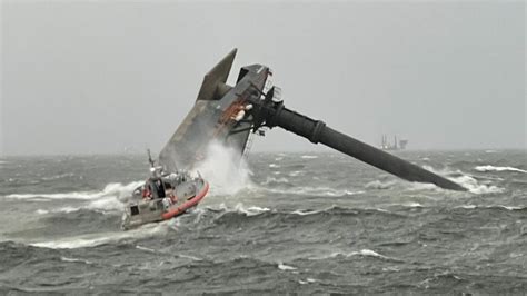 Coast Guard searching for 12 people missing after ship capsizes in Gulf ...