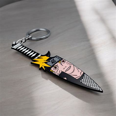Naruto Knife Shaped Metal Keychain – Masi Originals