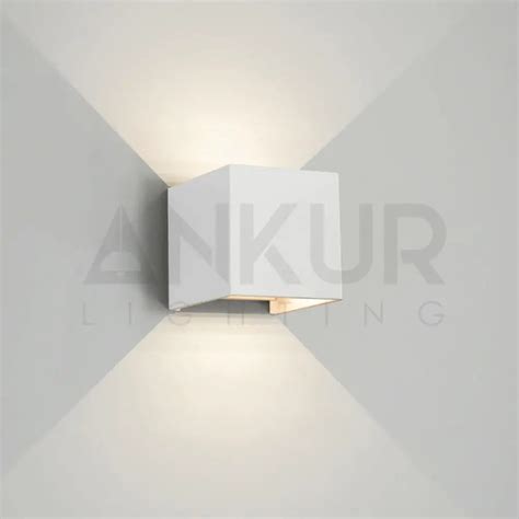 ANKUR STELLA OUTDOOR RATED LED UP AND DOWN ADJUSTABLE BEAM WALL LIGHT ...