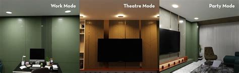 Crompton LED Downlighter Trio Panel with Indirect Lightning Mode ...