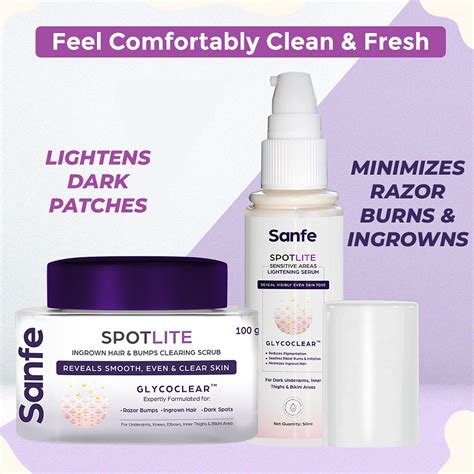 Sanfe Spotlite Bikini & Underarms Care Kit | Brightening & Smooth Skin