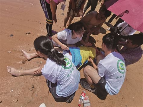 温医大师生和群众争分夺秒合力急救 在洞头溺水的14岁少年脱险 - 永嘉网