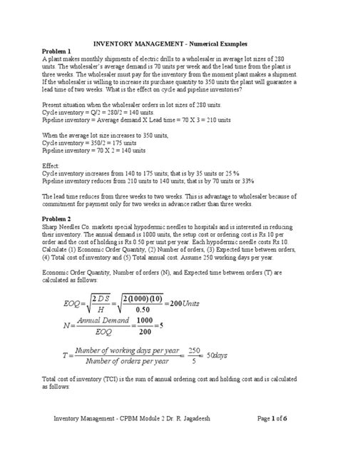 Image result for Inventory Control Problems and Solutions