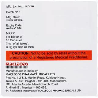 Rosumac Asp 20/75 MG | Order Rosumac Asp 20/75 MG Capsule Online at ...