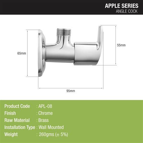 Apple Angle Valve Brass Faucet - LIPKA | Lipka Home