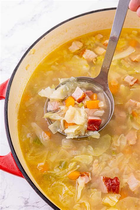 Ham and Cabbage Soup - Food Faith Fitness