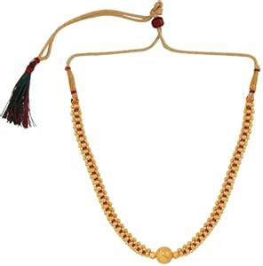 Buy Heer Collection Wedding Traditional Maharashtrian Kolhapuri Thushi ...