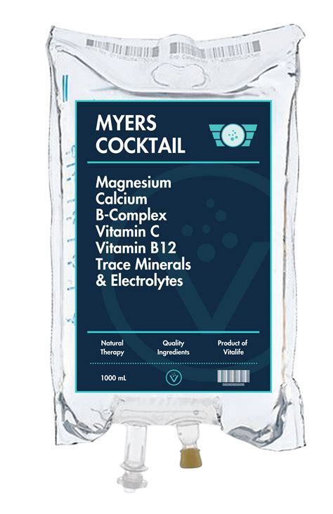 Myers Cocktail IV Therapy | Vitamin IV Drips from Vitalife Wellness