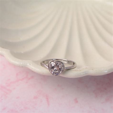 Korean Minimal Silver Diamond Band | Salty – Salty Accessories