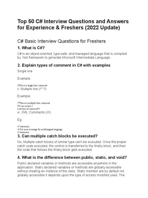 Image result for C# Array and String Interview Questions