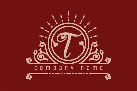 Belove Monogram Letter T Logo Designs. 10796839 Vector Art at Vecteezy