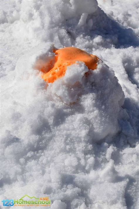 Snow Volcano Science Experiment 的图像结果