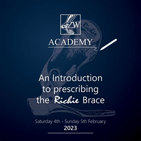 AN INTRODUCTION TO PRESCRIBING THE RICHIE BRACE | ZW ACADEMY