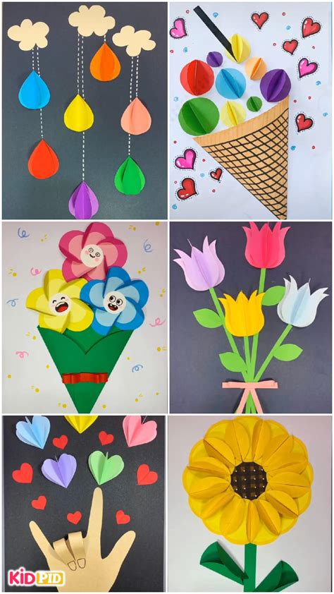Paper Craft Ideas Easy For Kids