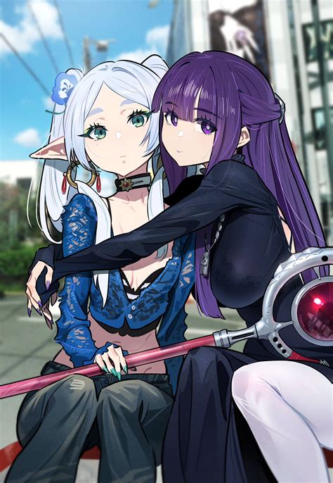 frieren and fern (sousou no frieren) drawn by tizibade | Danbooru