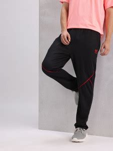 HRX by Hrithik Roshan Solid Men Black Track Pants - Buy HRX by Hrithik ...