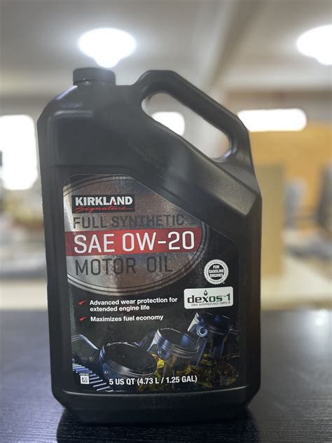 Kirkland Full Synthetic SAE OW-20 Motor Oil - Shalom Megastores