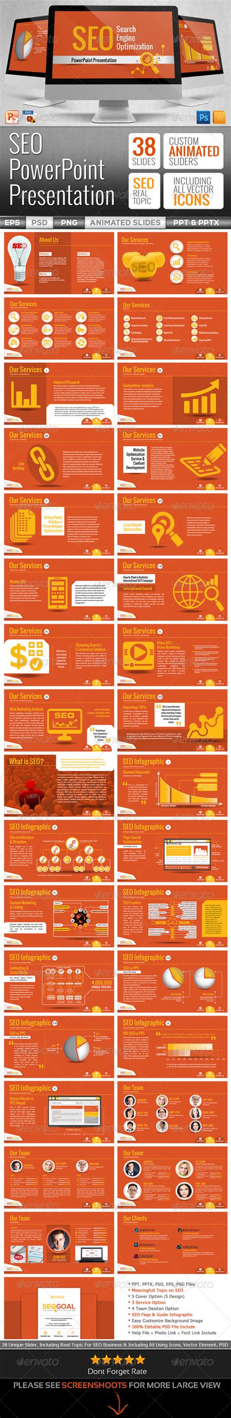 SEO Strategy PowerPoint Template #PowerPoint #Strategy #SEO #Template ...