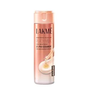 LAKME Peach Milk Pro Ceramide Moisturizer, 60ml, for Deep Moisturizing ...