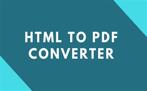 How to Convert HTML File to PDF Free 的图像结果
