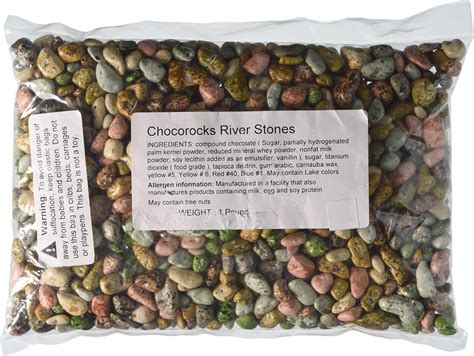 Amazon.com: Chocolate Rocks - 2lb Resealable Stand Up Candy Bag ...