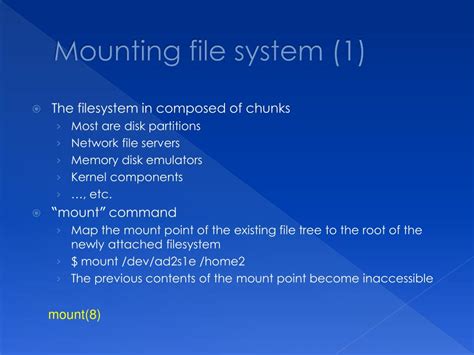 Image result for File System Mounting