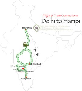 Delhi to Hampi
