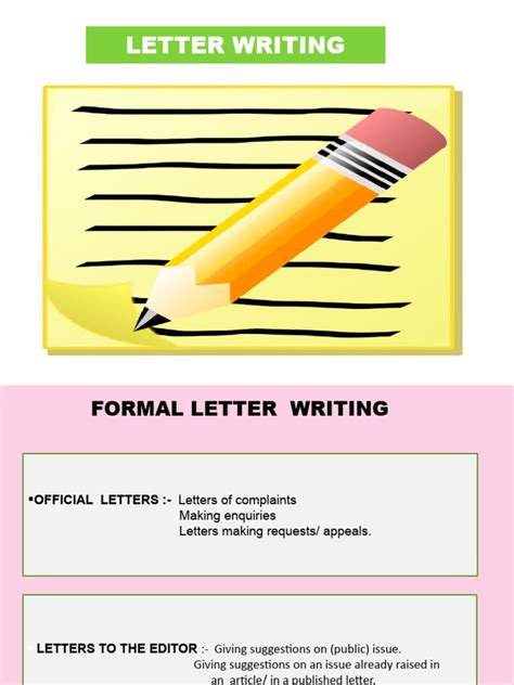 Image result for Letter-Writing Basics