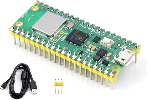 Buy waveshare Pre-Soldered Raspberry Pi Pico W Microcontroller Board ...