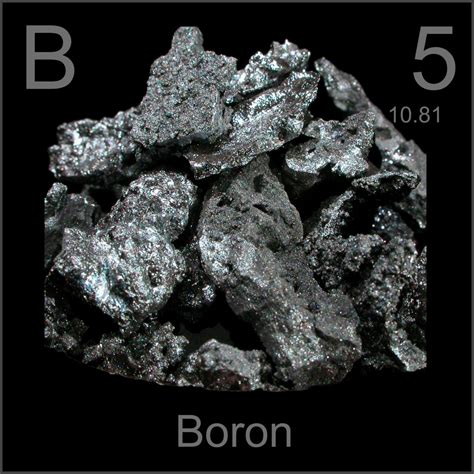 Facts, pictures, stories about the element Boron in the Periodic Table