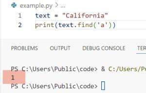 Image result for Find Method Python
