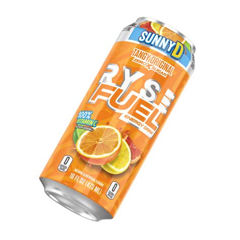 Sunny D Nutrition Label