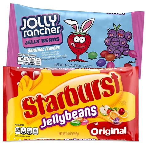Jelly and Jolly Rancher Jelly Bulk Variety 2 Pack, 14oz Bags. Easter ...