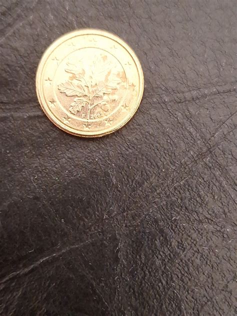 1 Cent Münze Von Deutschland Jahr 2002 F IN Farbe Gold | eBay.de