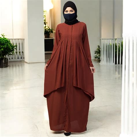 Fornt Open Abaya With Extra Layer – Bashariya Arfeenz Life Style LLP ...