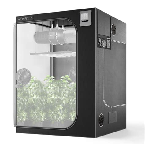 AC Infinity CLOUDLAB 866 Grow Tent, 60”x60”x80”, 1 in. Poles, 2000D ...